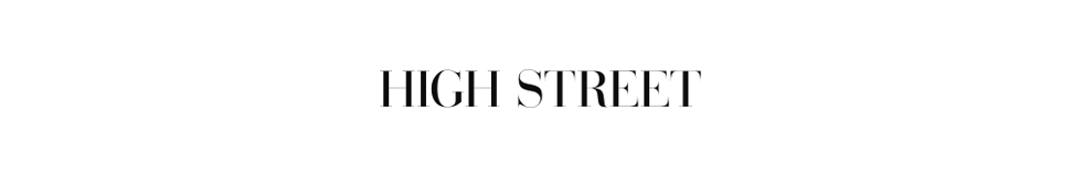 HIGH STREET JOURNAL